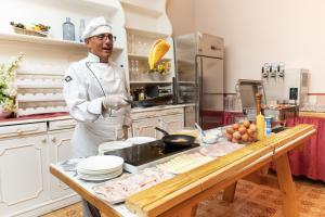 Kuchyň nebo kuchyňský kout v ubytování La Quiete Park Hotel + 37 fotografií