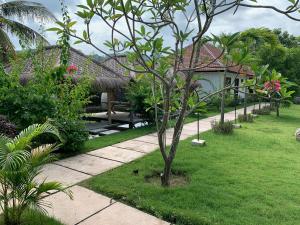 Zahrada ubytování The Club Villas Lombok