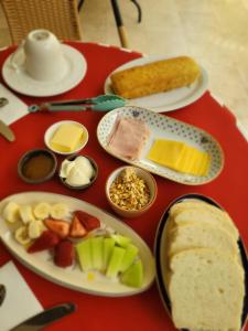 Opciones de desayuno para los huéspedes de Las Tintas Bed & Breakfast