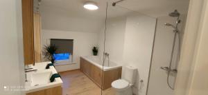 Koupelna v ubytování Appartement Berendries