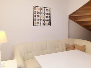 Postel nebo postele na pokoji v ubytování Appartement Fiffinjo