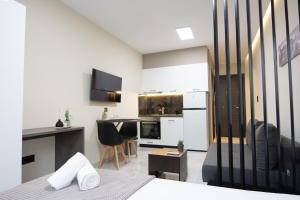 Kuchyňa alebo kuchynka v ubytovaní SKG Luxury Apartment