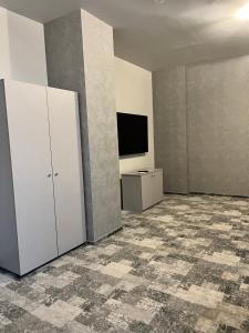 TV a/nebo společenská místnost v ubytování Albert Hotel