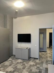 TV a/nebo společenská místnost v ubytování Albert Hotel