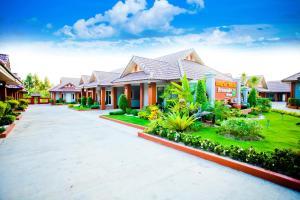 Zahrada ubytování Benwadee Resort Pattaya
