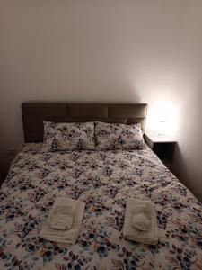 Vuode tai vuoteita majoituspaikassa Apartman Meseceva dolina