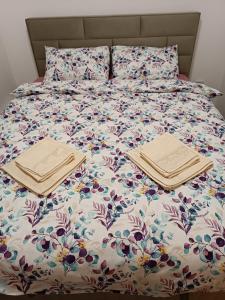 Vuode tai vuoteita majoituspaikassa Apartman Meseceva dolina