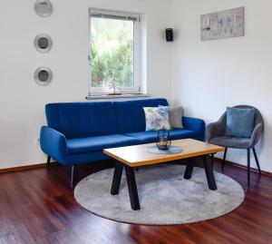 Posezení v ubytování Ferienhaus Oberhof
