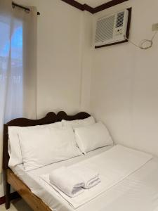 Postel nebo postele na pokoji v ubytování Lara's Guesthouse Siargao