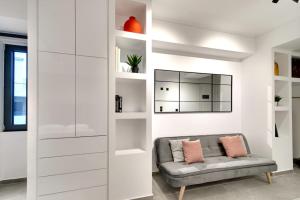 Posedenie v ubytovaní MyPLACE Premium Apartments