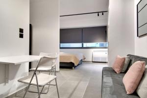 Posedenie v ubytovaní MyPLACE Premium Apartments