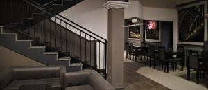 Posezení v ubytování Hotel Ambasador