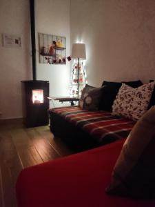 A seating area at B&B A casa di Carla