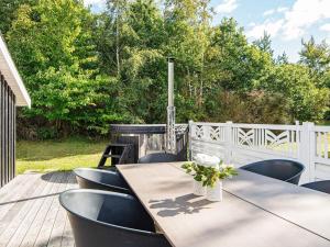 Balkón nebo terasa v ubytování Holiday home Ebeltoft CCII