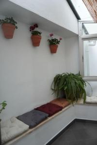 A bed or beds in a room at Casa Marcur Santa Cruz