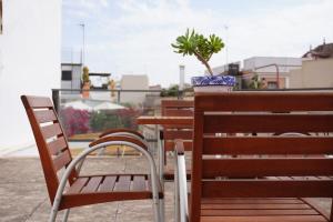 A balcony or terrace at Casa Marcur Santa Cruz