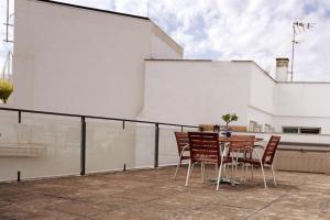 A balcony or terrace at Casa Marcur Santa Cruz