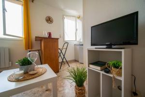 Televiisor ja/või meelelahutuskeskus majutusasutuses Fully equipped apartment ideal for 2 people