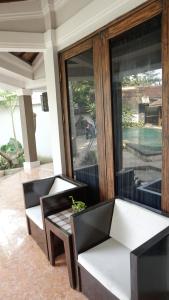 Posezení v ubytování Villa Dende Lombok