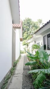 Zahrada ubytování Villa Dende Lombok