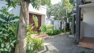 Zahrada ubytování Villa Dende Lombok