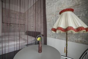 Posteľ alebo postele v izbe v ubytovaní easy flat Augarten