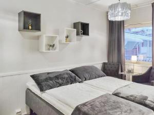 En eller flere senge i et værelse på Holiday Home Levin tuisku by Interhome