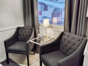 Et opholdsområde på Holiday Home Levin tuisku by Interhome