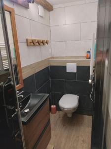 Łazienka w obiekcie Chalet La Plagne jacuzzi vue top
