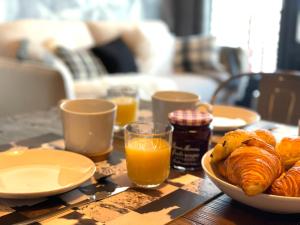 Завтрак для гостей Chamallow - appart 4-6 places rénové - cosy et confort !