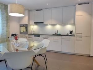 Kuchyň nebo kuchyňský kout v ubytování Apartment Terrasse by Interhome
