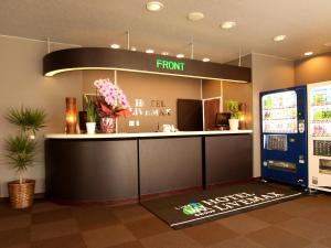 Lobby alebo recepcia v ubytovaní HOTEL LiVEMAX BUDGET Chitose