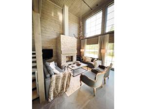 TV a/nebo společenská místnost v ubytování Holiday Home Willa levi west a by Interhome + 34 fotografií