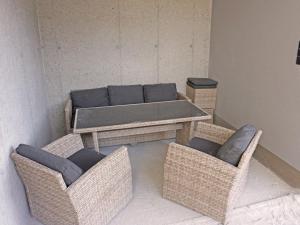 A seating area at Apartment Apart Handle by Interhome