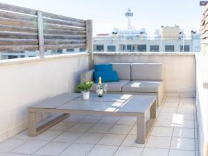 A balcony or terrace at Apartment Tamara by Interhome