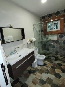 Koupelna v ubytování Hermosa villa en Jarabacoa