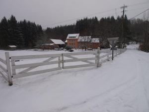 Holiday Home in Vosges Nature Park v zime