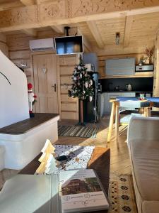 Część wypoczynkowa w obiekcie Tatra Chalet Krupówki 77A