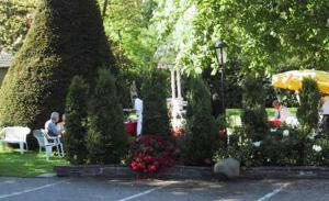 Zahrada ubytování Meyerhof Heiligenrode
