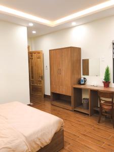 Postel nebo postele na pokoji v ubytování Anita homestay Dalat