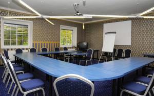 The business area and/or conference room at Hotel Ostrov