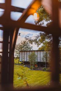 Zahrada ubytování The Horrrsebox Tinyhouse Glamping