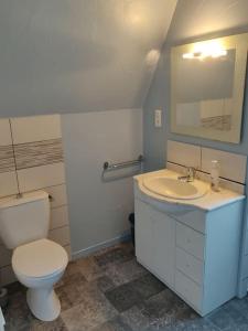 Kúpeľňa v ubytovaní Gîte des 4 éléments