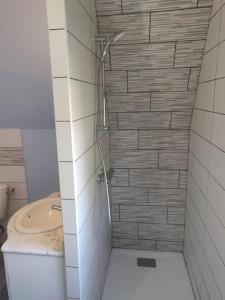 Kúpeľňa v ubytovaní Gîte des 4 éléments