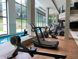 Centrul de fitness și/sau facilități de fitness de la Sandton Emperor Apartment