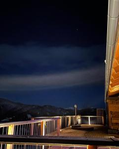 Balkón alebo terasa v ubytovaní Seisen Almchalet