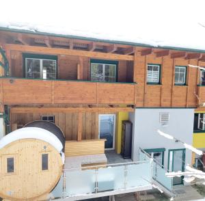 Balkon lub taras w obiekcie Gasthof Klug zum Ehrensepp
