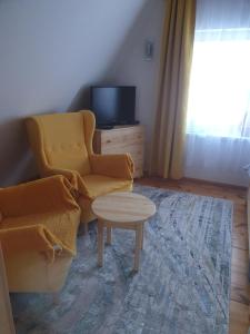 Telewizja i/lub zestaw kina domowego w obiekcie Willa Emilia
