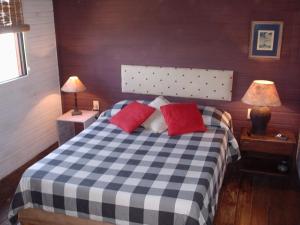Кровать или кровати в номере Terracota y Chocolate