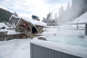 冬天的Chalet Le R'Posiao